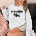 Canoe Silhouette Forest Lake Reflection Unisex Hoodie Canoe Silhouette Forest Lake Reflection Unisex Hoodie