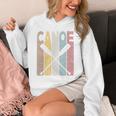 Canoe Vintage Canoeing Retro Canoe Paddling Unisex Hoodie