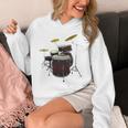 Drummer Drum Kit Premium Tri-Blend Unisex Hoodie Drummer Drum Kit Premium Tri-Blend Unisex Hoodie
