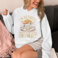 I'm Retired My Only Boss Is My Drum Kit Drums Drummer Raglan Baseball Tee Unisex Hoodie I'm Retired My Only Boss Is My Drum Kit Drums Drummer Raglan Baseball Tee Unisex Hoodie