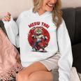 Meow Thai Funny Muay Thai And Cats Lover Unisex Hoodie Meow Thai Funny Muay Thai And Cats Lover Unisex Hoodie