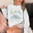 Paddle Retro Style Canoe & Outdoors Simple Canoeing Graphic Unisex Hoodie