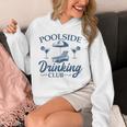 Pool Adult Poolside Drinking Club Summer Swimming Pool Party Unisex Hoodie Pool Adult Poolside Drinking Club Summer Swimming Pool Party Unisex Hoodie