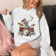 Skeleton Drummer Skull Drum Kit Halloween Raglan Baseball Tee Unisex Hoodie Skeleton Drummer Skull Drum Kit Halloween Raglan Baseball Tee Unisex Hoodie