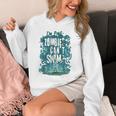 Swimming Quote Zombies Can't Swim For Swimmer Unisex Hoodie Swimming Quote Zombies Can't Swim For Swimmer Unisex Hoodie
