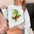 T-Rex Dinosaur Muay Thai Boxing Karate Martial Arts Kung Fu Unisex Hoodie