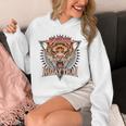 Tigar Muay Thai MMA Vintage Kickboxing Training Unisex Hoodie