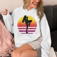 Women's Thai Boxer Thai Boxing Muay Thai Raglan Baseball Tee Unisex Hoodie