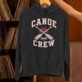 Canoe Crew Paddling Team Retro Graphic Unisex Hoodie