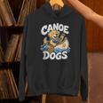 Canoe Dogs Golden Retriever Paddling Graphic Unisex Hoodie Canoe Dogs Golden Retriever Paddling Graphic Unisex Hoodie