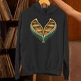 Canoe Heart Cute Minimalist Paddling Adventure Unisex Hoodie