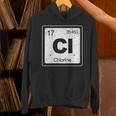 Chlorine Periodic Table Symbol Chemistry Swimming Dive Unisex Hoodie Chlorine Periodic Table Symbol Chemistry Swimming Dive Unisex Hoodie