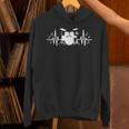 Drum Kit Heartbeat Drummer Music Lover EKG Pulse Set Note Unisex Hoodie Drum Kit Heartbeat Drummer Music Lover EKG Pulse Set Note Unisex Hoodie
