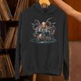 Drum Kit Percussionist Drummer Octopus Playing Drums Unisex Hoodie Drum Kit Percussionist Drummer Octopus Playing Drums Unisex Hoodie