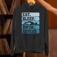 Eat Sleep Swim Vintage Swimming Lover Swimmer Men Women Unisex Hoodie Eat Sleep Swim Vintage Swimming Lover Swimmer Men Women Unisex Hoodie
