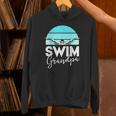 Grandpa Papa Swimming Meet Swimmer Swim Team Shirt Unisex Hoodie Grandpa Papa Swimming Meet Swimmer Swim Team Shirt Unisex Hoodie
