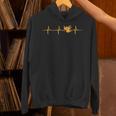 Great Drum Kit Heartbeat Drummer Unisex Hoodie