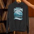 Here's To Swimming With Bow Legged Women Distressed Look Unisex Hoodie Here's To Swimming With Bow Legged Women Distressed Look Unisex Hoodie