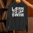 Learn To Swim Swimming Graphic Unisex Hoodie Learn To Swim Swimming Graphic Unisex Hoodie