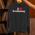 I LOVE HEART SWIMMING Unisex Hoodie I LOVE HEART SWIMMING Unisex Hoodie