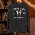 Muay Thai Fight Club Kickboxing Fighters W T-Shirt Unisex Hoodie
