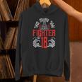 Muay Thai Fighter Is 18 Thai Boxing Muay Thai 18th Birthday Unisex Hoodie