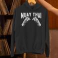 Muay Thai Fighter Fists MMA Club Martial Arts Fighting Coach Unisex Hoodie