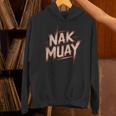 Muay Thai Fighter Nak Identity Training Practitioner Proud Unisex Hoodie