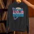 Muay Thai Kickboxing Retro Free Head Kicks Unisex Hoodie