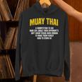 Muay Thai Martial Arts Combat Sports Unisex Hoodie