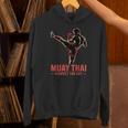 Muay Thai Respect The Art Martial Arts Kickboxing MMA Unisex Hoodie