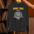 Muay Thai Sak Yant MMA Tattoo Tiger Lion Knife Martial Art Unisex Hoodie