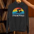 I Pee In Pools Swimmer Swimming Coach Player Graphic Unisex Hoodie I Pee In Pools Swimmer Swimming Coach Player Graphic Unisex Hoodie