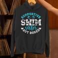 Swim Sister Supportive Swimming Sister Of A Swimmer Sis Unisex Hoodie Swim Sister Supportive Swimming Sister Of A Swimmer Sis Unisex Hoodie