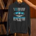 Swimmer At Lap 66 I Realized I Had Become To Tough Swimming Unisex Hoodie