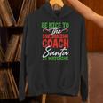 Swimming Coach Christmas Xmas Swimming Santa Unisex Hoodie