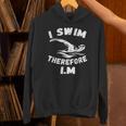 Swimming Competitive Freestyle Swim For Swimmer Unisex Hoodie
