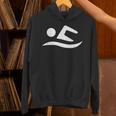 Swimming Silhouette Logo Unisex Hoodie Swimming Silhouette Logo Unisex Hoodie