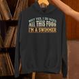 Swimming Swimmer Eating Swim Unisex Hoodie