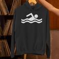 Swimming Symbol Unisex Hoodie Swimming Symbol Unisex Hoodie