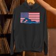 USA Flag Swimmer Swimming Sport Athlete Swim Swimming Unisex Hoodie USA Flag Swimmer Swimming Sport Athlete Swim Swimming Unisex Hoodie
