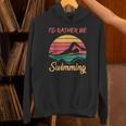 Water Rat Water Sports Hobby Swimming Club Swimming Unisex Hoodie