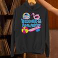 Welcome To The Pool Party Birthday Summer Family Swimming Unisex Hoodie
