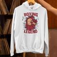 Boxing Legend Professional Boxer Muay Thai Boxing Unisex Hoodie