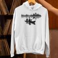 Canoe Silhouette Forest Lake Reflection Unisex Hoodie Canoe Silhouette Forest Lake Reflection Unisex Hoodie