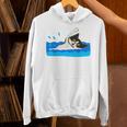 Cat Swimming Pool Unisex Hoodie Cat Swimming Pool Unisex Hoodie