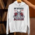 Don't Mess With A Boxer Kickboxer Fan Muay Thai Boxing Unisex Hoodie Don't Mess With A Boxer Kickboxer Fan Muay Thai Boxing Unisex Hoodie