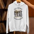 Muay Thai Fighter MMA Full Contact Retro Kickboxing Unisex Hoodie Muay Thai Fighter MMA Full Contact Retro Kickboxing Unisex Hoodie