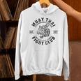 Muay Thai Kickboxing Eight Art MMA Unisex Hoodie
