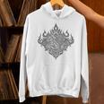 Sak Yant Muay Thai MMA Tattoo Twin Tiger Martial Art Boxing Unisex Hoodie Sak Yant Muay Thai MMA Tattoo Twin Tiger Martial Art Boxing Unisex Hoodie